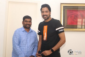 Naandhi Team at Guntur Success Meet 